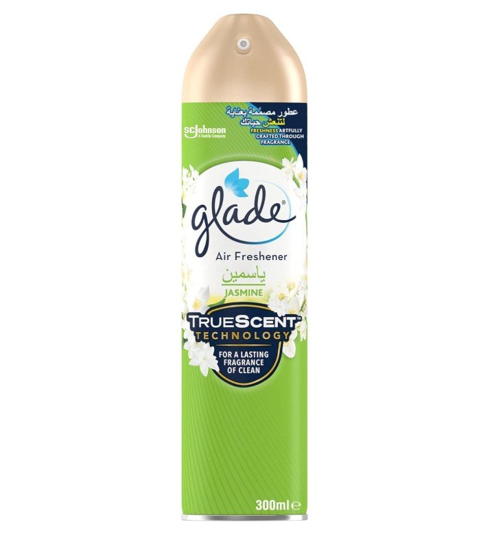 Glade Air Freshener Spray,Jasmine, 300 ml