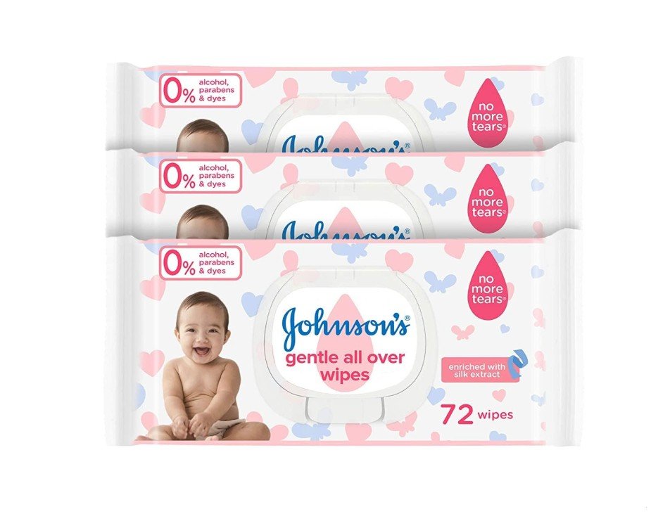 JOHNSON’S Gentle All Over Baby Wipes