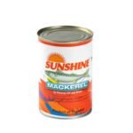 Sunshine Mackerel in Oil and Brine -145g
