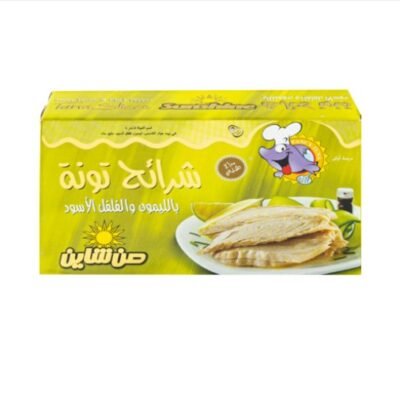 Sunshine Tuna Slices Lemon Pepper – 120g