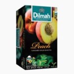 Dilmah Peach Ceylon Green Tea - 20 Bags