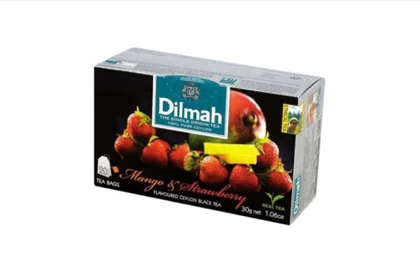 Dilmah Man & Strw Cey Black Tea -20 Bags