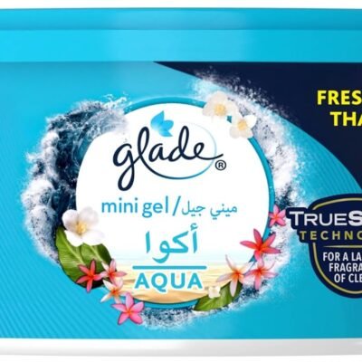 Glade mini gel car air freshener, aqua, 70 g