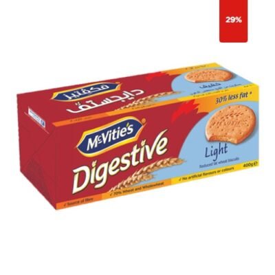 McVities Digestive Light Biscuits - 400g