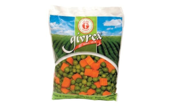 Givrex Frozen Peas and Carrots