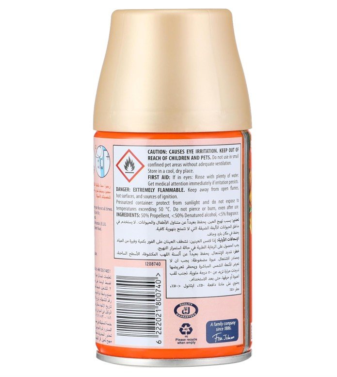 Glade Automatic Spray Refill Mighty Mango Air Freshener, For Up To 60 Days Of Automatic Freshness, 269ml