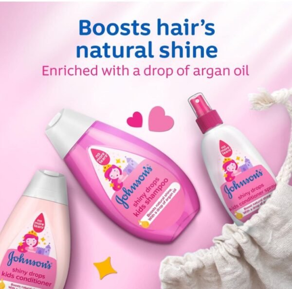JOHNSON'S Kids Shampoo Shiny Drops