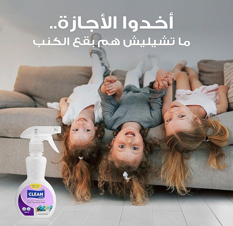 CLEAN SPRAY DIRECT USE CLEANER WITHOUT RINSE 300ml, Instant Clothes & Upholstery Stain Remover