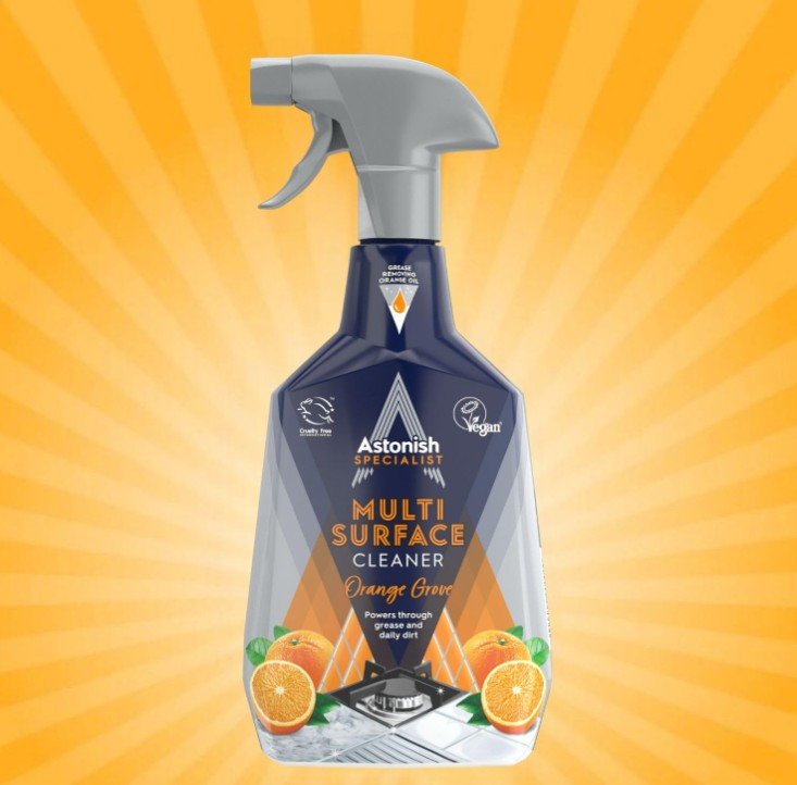 Astonish Multi-Surface Cleaner with Orange Burst Astonish Multi-Surface Cleaner with Orange Burst