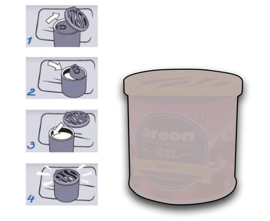 Areon Gel Can Car Scent