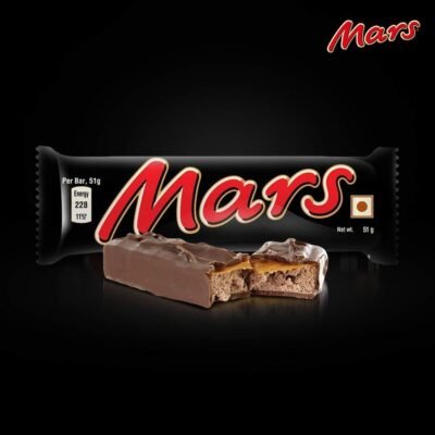 Mars Nougat And Caramel Filled Chocolate Bar - 51 gram