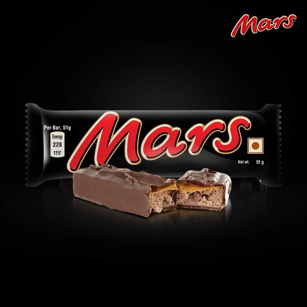 Mars Nougat And Caramel Filled Chocolate Bar - 51 gram