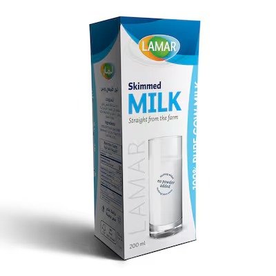 Lamar Skimmed Milk – 200 ml