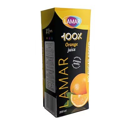 Lamar Orange Juice 100% - 200ml