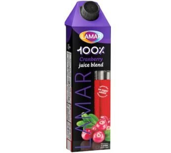 Lamar Cranberry Juice 100% – 1 Liter