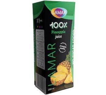 Lamar Pineapple Juice 100% – 200 ml