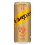 Schweppes Peach Malt Drink - 240ml