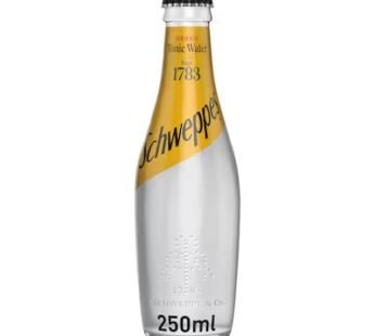 Schweppes Tonic Water Glass Bottle – 250ml