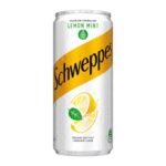 Schweppes Lemon Mint Soft Drink Can - 300ml