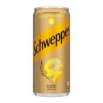 Schweppes Gold Pineapple Malt Drink Can - 300ml