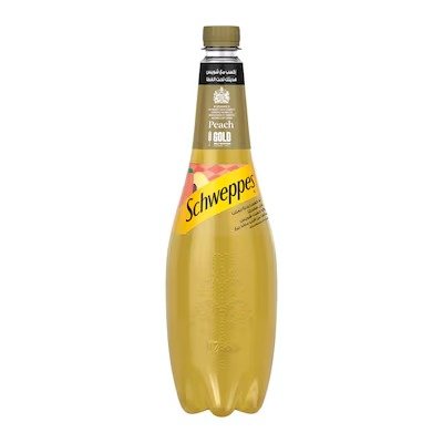 Schweppes Gold Peach Malt Drink PET Bottle - 950ml