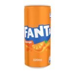 Fanta Orange Soft Drink Can - 320ml