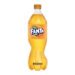 Fanta Orange Soft Drink PET Bottle - 950ml