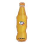 Fanta Orange Soft Drink Glass Bottle - 330ml