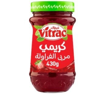 Vitrac Creamy Strawberry Jam – 430 gm