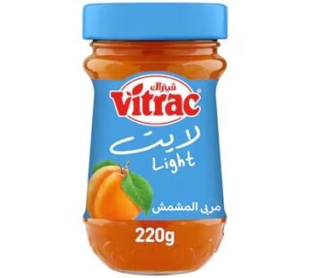 Vitrac Apricot Light Jam – 220 gm