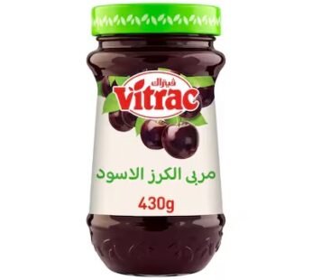 Vitrac Black Cherry Jam – 430 gm