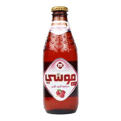 Moussy Malt Drink - Raspberry Flavor - 275ml