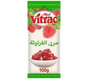 Vitrac Strawberry Jam Sachets- 100 gram