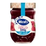 Hero Raspberry Light Jam - 320 gm