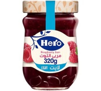Hero Raspberry Light Jam – 320 gm