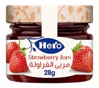 Hero Strawberry Jam Mini Jar – 28.3 gm