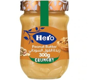 Hero Crunchy Peanut Butter 300 gm