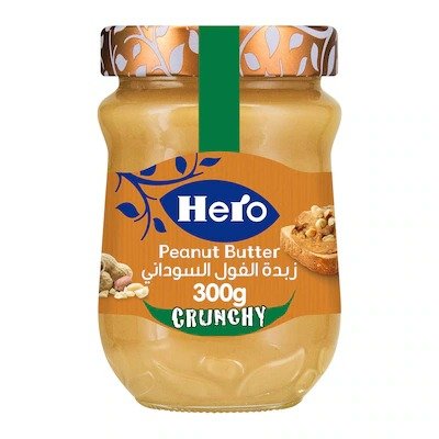 Hero Crunchy Peanut Butter 300 gm