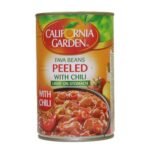 California Garden Fava Bean Peeled With Chili - 400 Gram