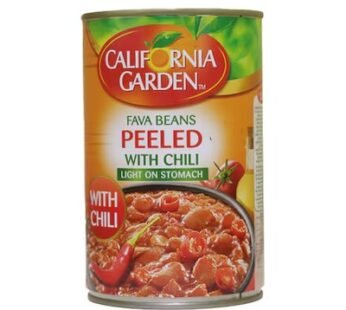 California Garden Fava Bean Peeled With Chili – 400 Gram