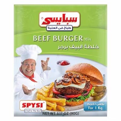 Spysi Beef Burger Mix 90g