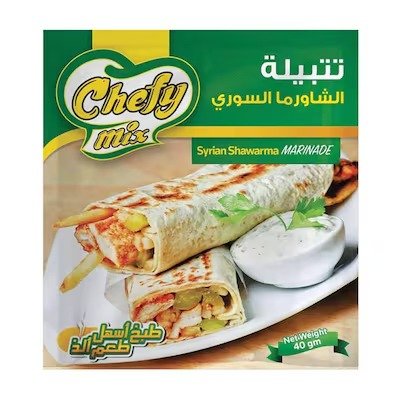Chefy Mix Syrian Shawarma Marinade Seasoning – 40 gram
