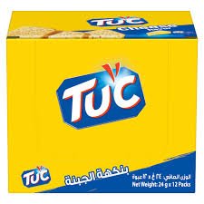 Tuc Cheese Crackers 24g x 12 Pieces