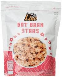 Lino Oats Bran Stars - 250 Gram