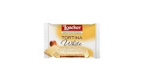 Loacker Tortina White Chocolate Wafer - 21 Gram