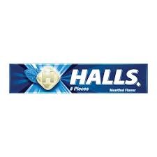 Halls Cool Menthol Candy - 22.4g