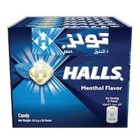 Halls Menthol Candy - 22.4 gram - 20 Counts