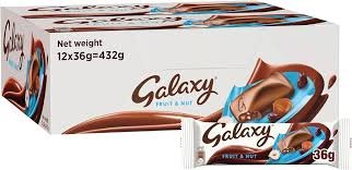 Galaxy Milk Chocolate - 36g (Pack of 12)