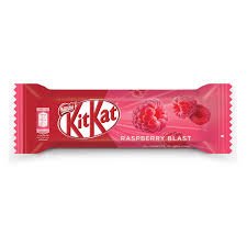 Nestlé KitKat 2 Finger Raspberry Milk Chocolate Bar - 19.5g
