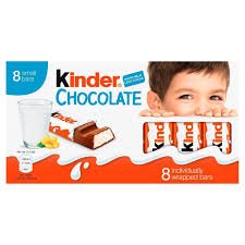 Kinder Milk Chocolate Bars - 100g